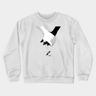 LET S WALK TOGETHER by Metissage -1 Crewneck Sweatshirt